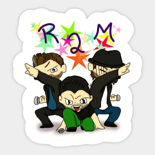 R2M - Rob , Rich and Matt Sticker